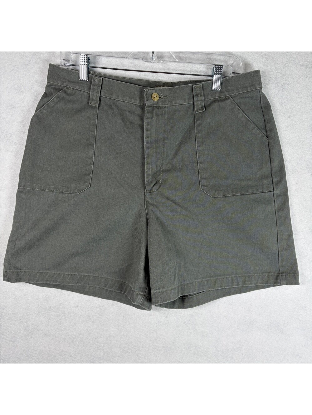 Riders' Casuals Olive Green Cotton Shorts M
